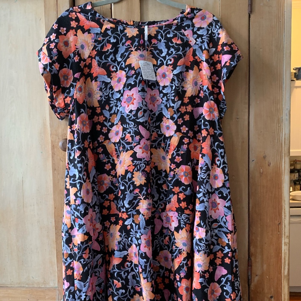 Free People Strawberry Fields Mini Dress